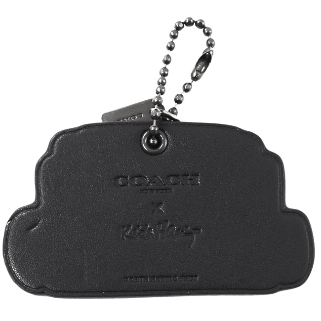 COACH Keith Haring 聯名收音機小吊飾(銀)