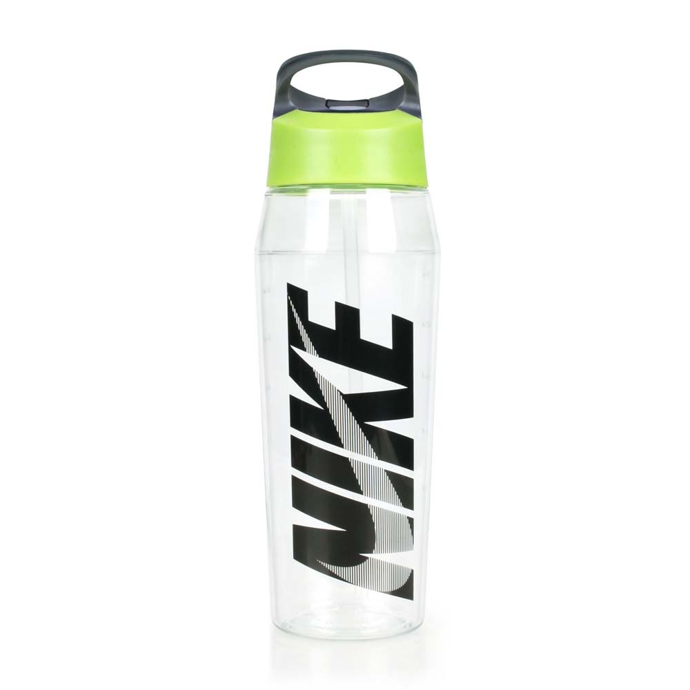 NIKE TR吸管式水壺 32OZ 透明黑綠