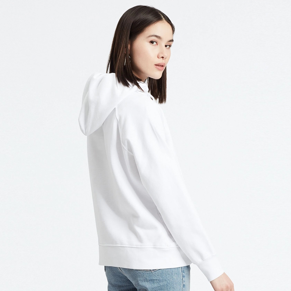 Levis 女款 口袋帽T 經典Logo