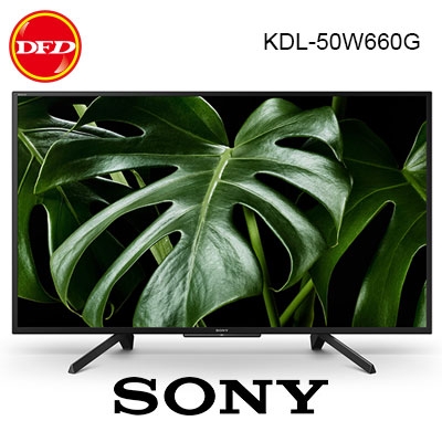 SONY 50型 Full HD HDR 連網電視 KDL-50W660G