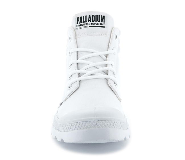 PALLADIUM BLANC LITE LOW CUFF輕量低筒靴-男-白