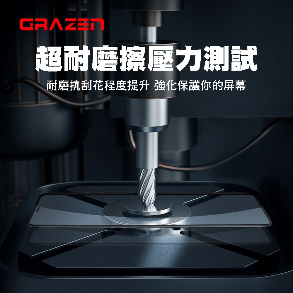 【格森GRAZEN】華碩ZEN6(2019) ZS630KL滿版(黑)鋼化玻璃