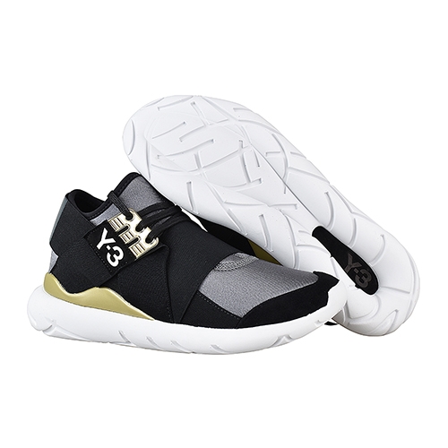 adidas Y-3 QASA ELLE LACE 武士忍者鞋(黑金) | 精品服飾/鞋子| Yahoo