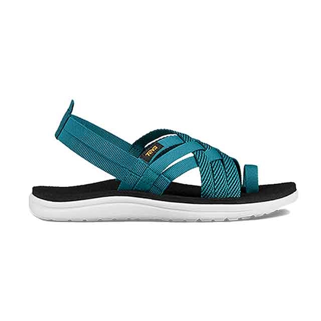 TEVA Voya Strappy 織帶涼拖鞋 湖水藍 女