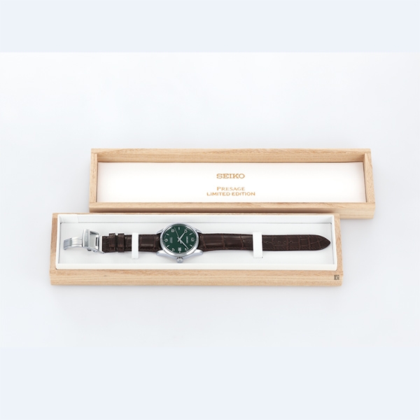 SEIKO PRESAGE 綠琺瑯工藝限量錶(SPB111J1)