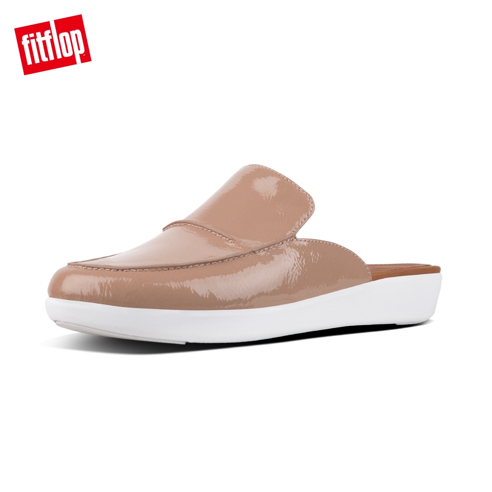 FitFlop SERENE CRINKLE PATENT 灰褐色