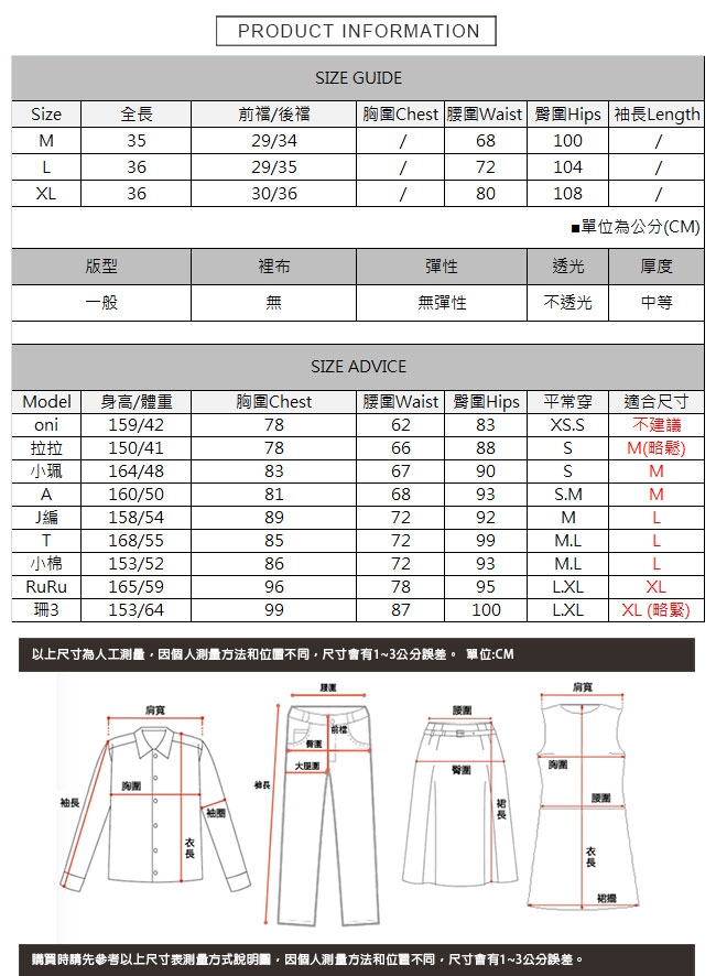 刷破不收邊排扣牛仔短褲 TATA