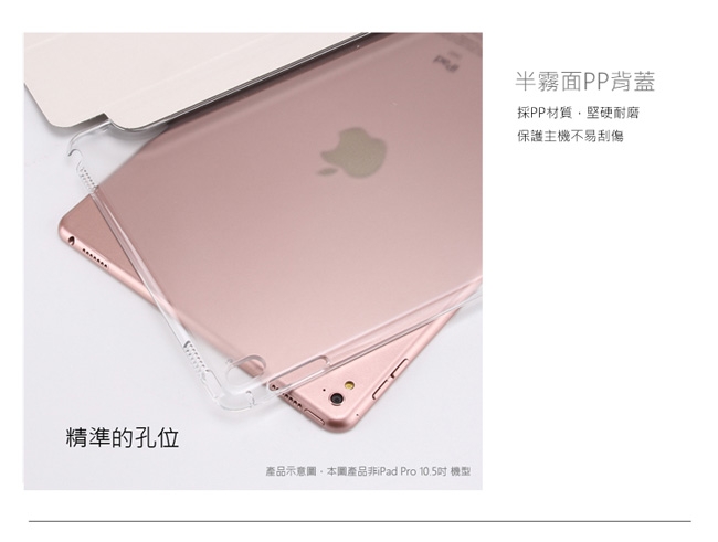 Apple iPad Air3 2019 10.5吋絲紋Y型三角折疊保護皮套