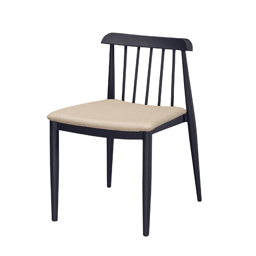 MUNA C1136型胡桃色餐椅/休閒椅 50X43X76cm
