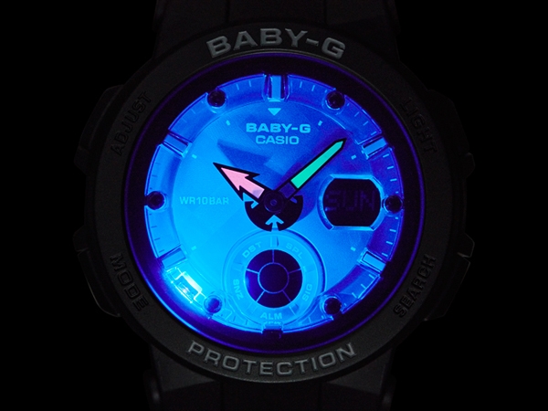 CASIO卡西歐 BABY-G 海洋風格 BGA-250-1A_41mm