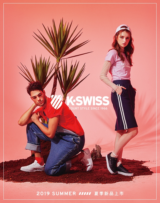 K-SWISS Aero Court輕量進階網球鞋-男-白/藍綠