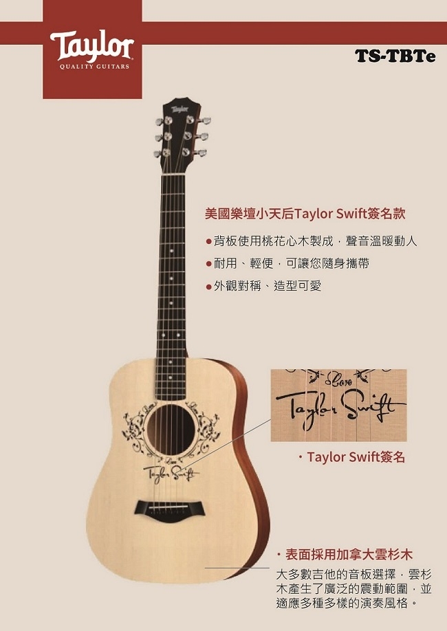 Taylor TS-BT美國知名品牌木吉他