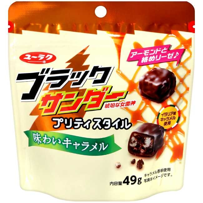 有樂製果 立袋雷神焦糖巧克力風味餅(49g)