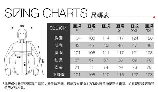 男款藍色戶外防水透氣衝鋒衣 