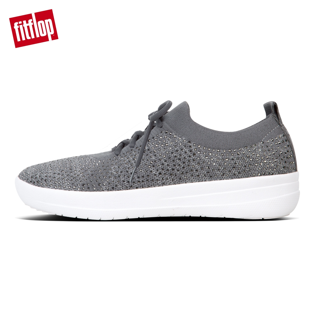 FitFlop F-SPORTY CRYSTAL UBERKNIT 灰色