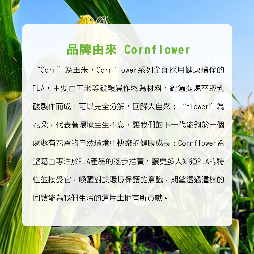 Cornflower 熊熊餐具禮盒5入組 (無毒玉米餐具)