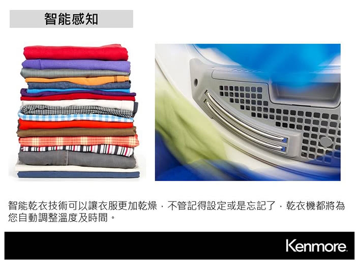 【Kenmore 楷模】15kg 滾筒式乾衣機(電能型 81582)