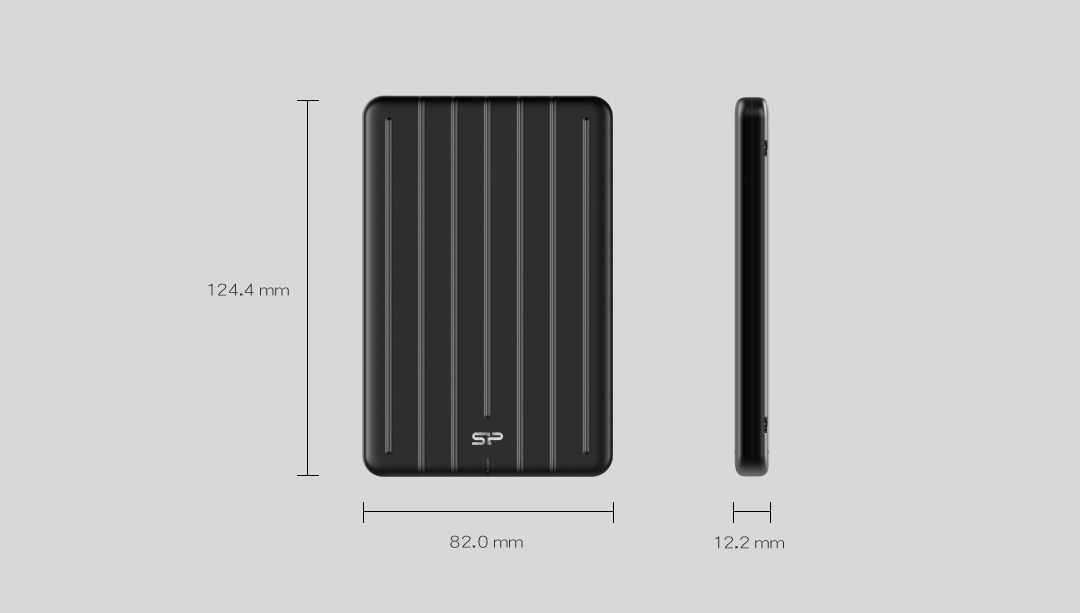 SP廣穎 Bolt B75 Pro 1TB 軍規防震外接式固態硬碟