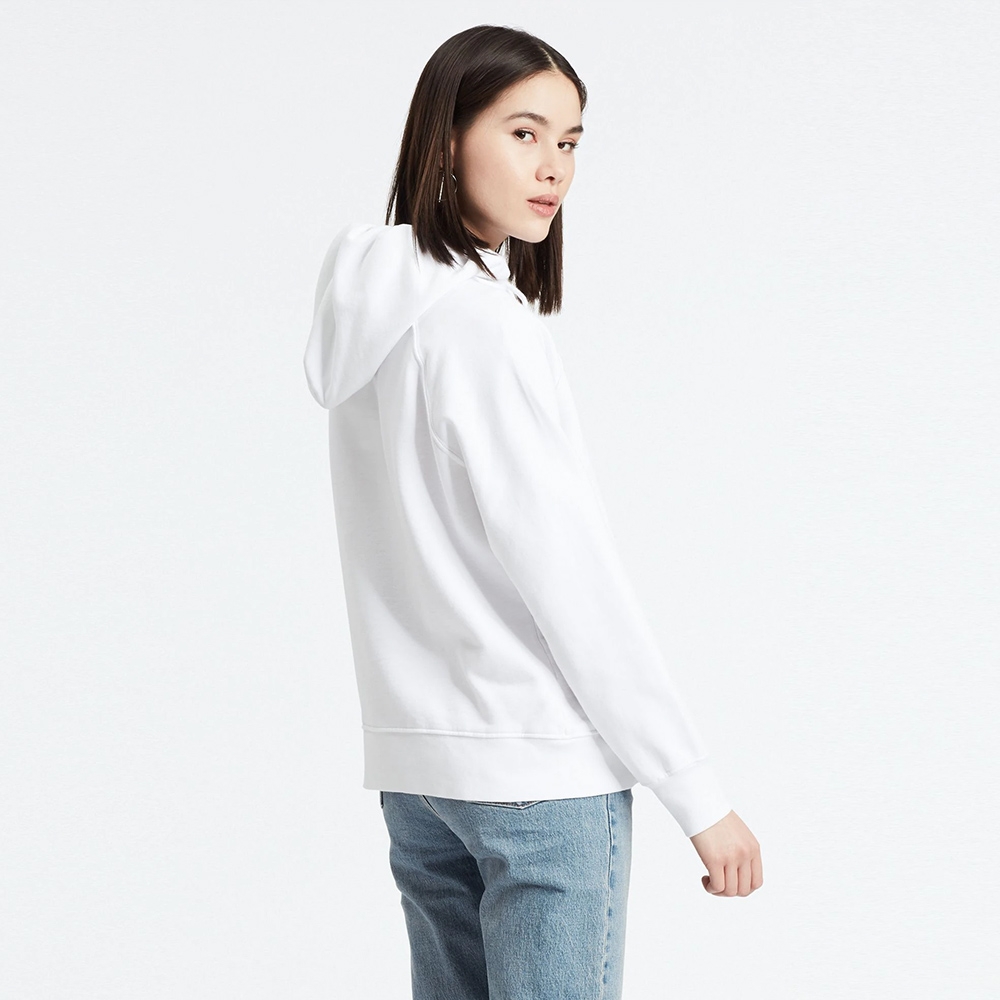 Levis 女款 口袋帽T 經典Logo