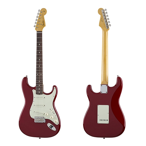 Fender MIJ Trad. 60s Strat RW TRD 電吉他 酒紅色款