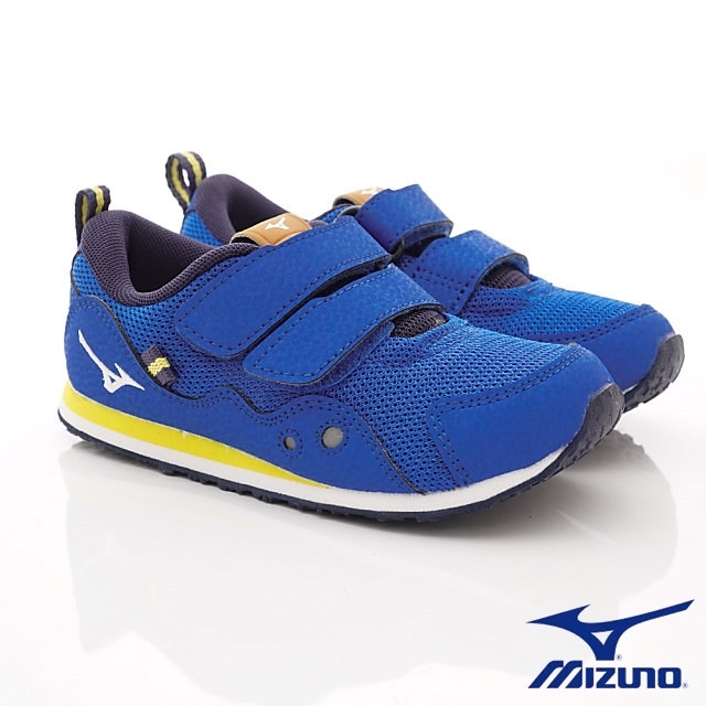 MIZUNO童鞋 RUNNER-ON93327藍(中小童段)