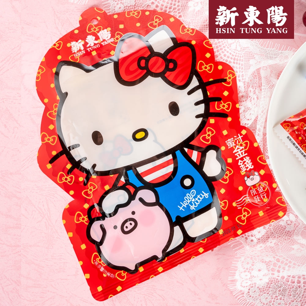 新東陽 Hello Kitty 蜜汁金錢豬肉乾(110g)