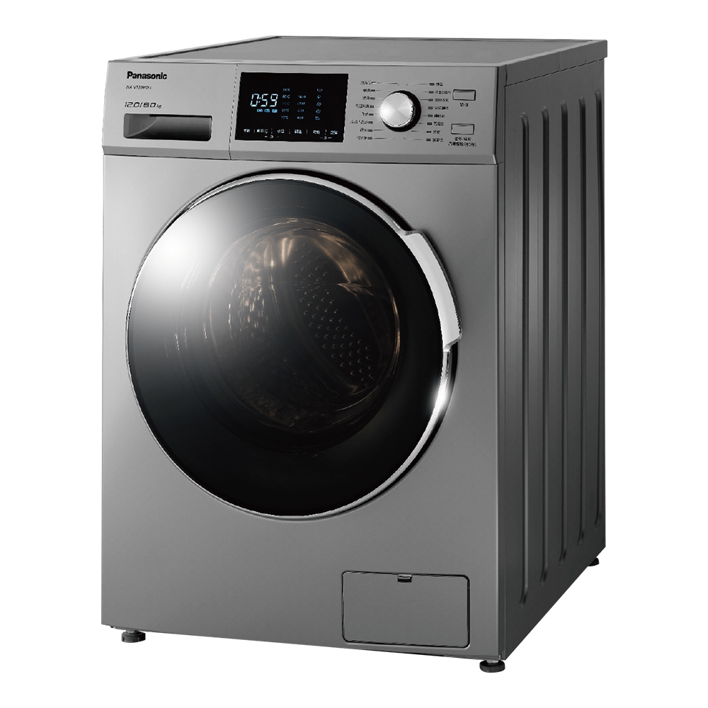 Panasonic國際牌 變頻12公斤洗脫烘滾筒洗衣機 NA-V120HDH-G