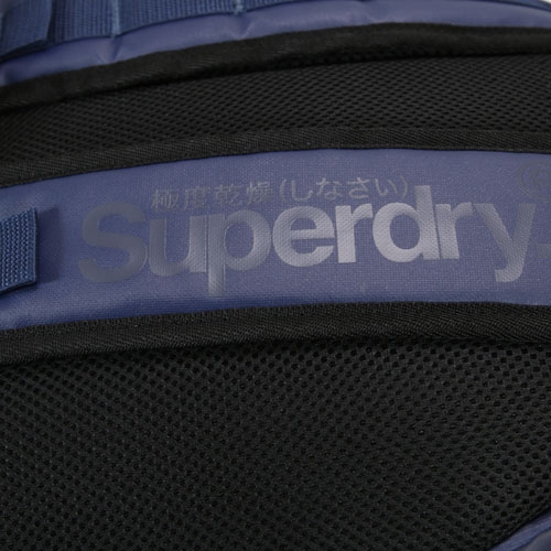 Superdry Mesh Tarp 男款後背包(螢光綠/深藍)