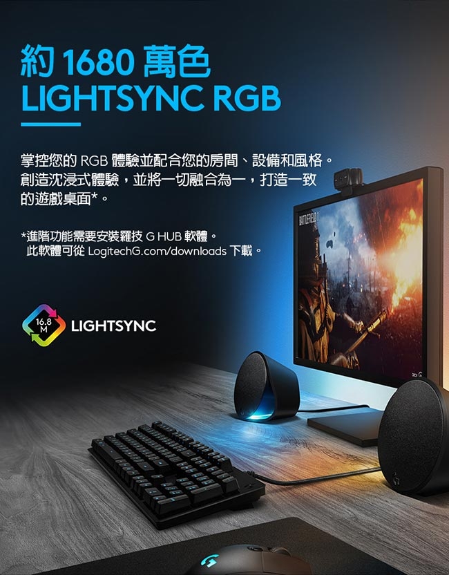 「7/5新品上市」羅技 G903 LIGHTSPEED 專業級無線電競滑鼠