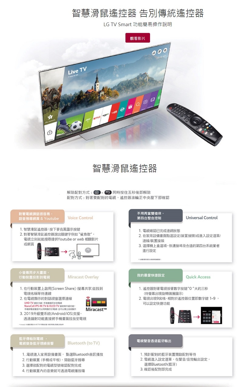 LG樂金 55型 UHD 4K物聯網液晶電視 55UM7500PWA