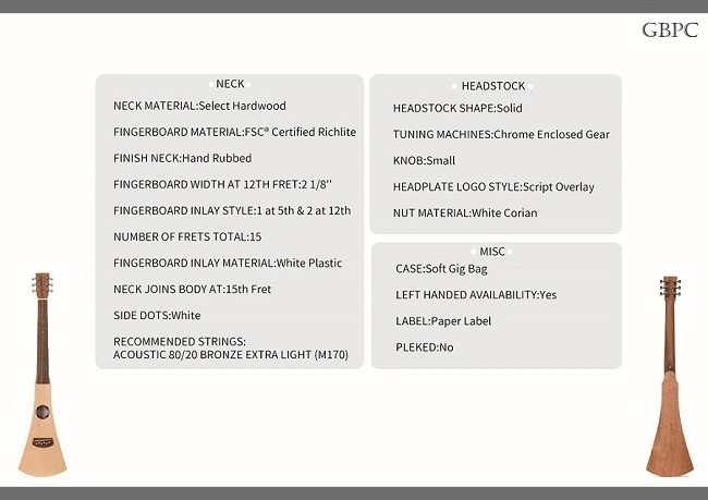 Martin GBPC木吉他/旅行吉他/贈超值配件包
