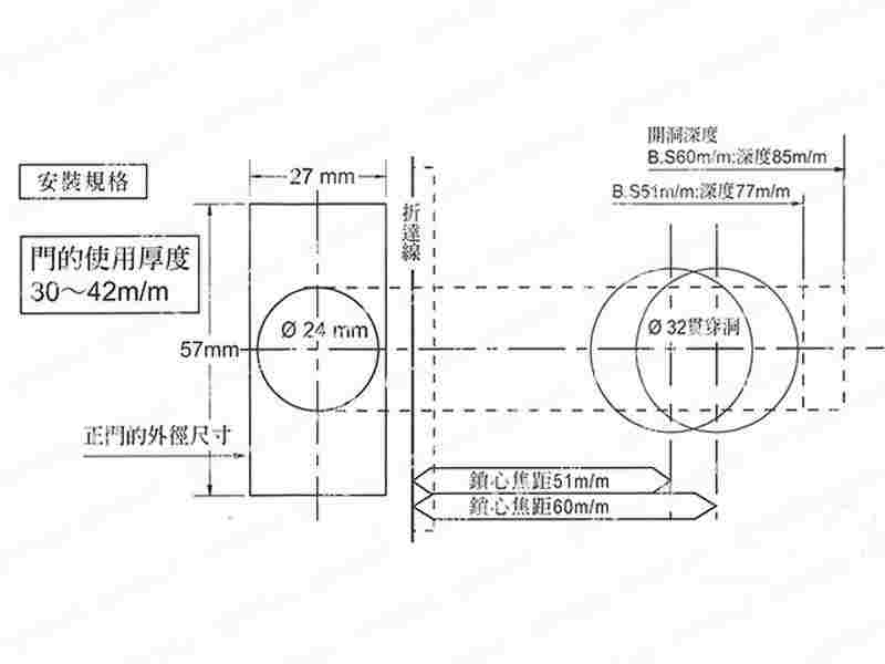 LS-S-5 日規輔助鎖 霧黑色 60mm 輔助鎖 補助鎖 防盜鎖 適用 大門 一般房門