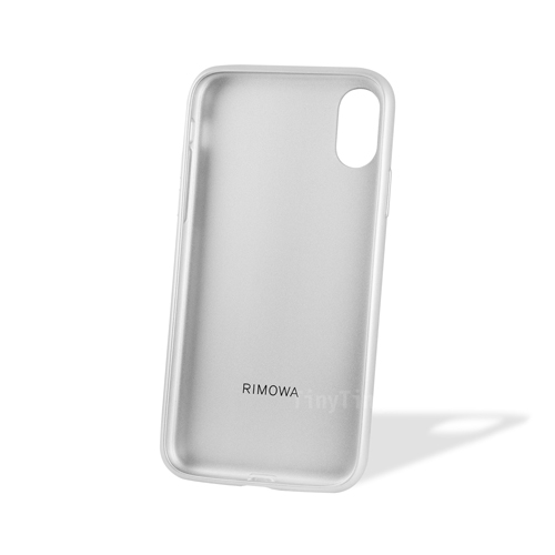 RIMOWA iPhone 鋁合金手機殼 X/XS (經典銀)