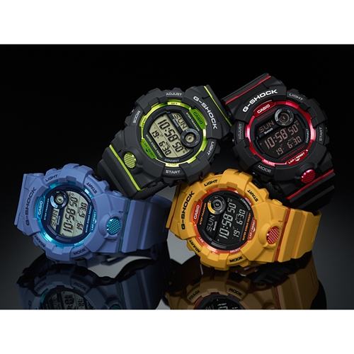 G-SHOCK 藍牙連線鍛鍊分析運動錶(GBD-800-1)-48.6mm