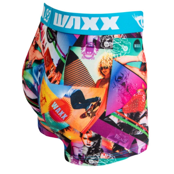 WAXX瘋狂世界設計款運動四角褲男內褲