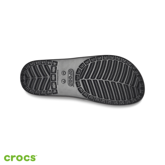 Crocs 卡駱馳 (女鞋) 思瓏瘋狂LOGO女士涼拖 205945-001