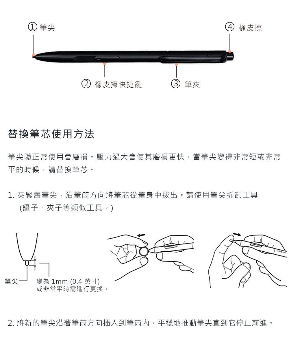 BOOX Wacom 電磁筆