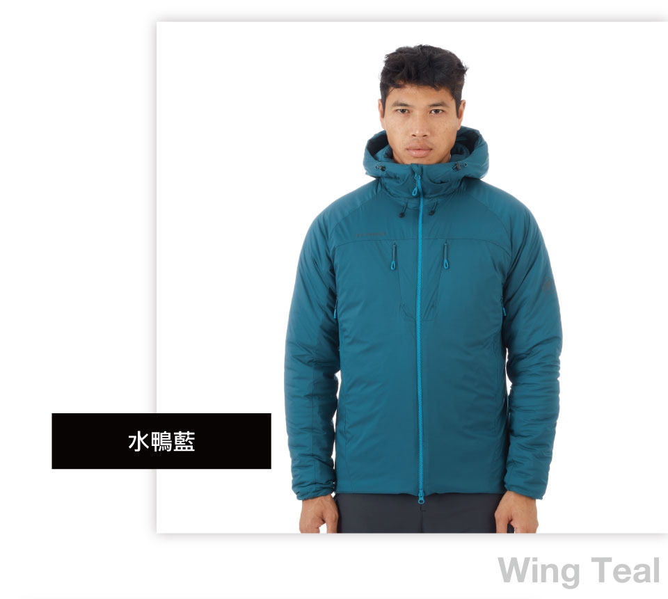 Mammut 長毛象】Rime IN Flex Hooded Jacket AF Men 彈性保暖連帽化纖