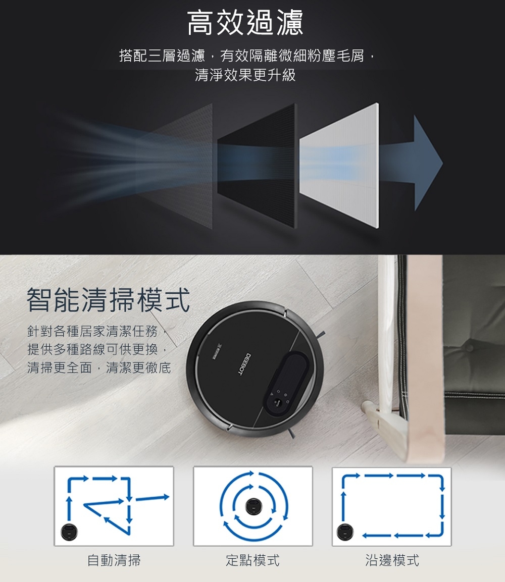 【Ecovacs】掃地機器人DN78 (福利品)