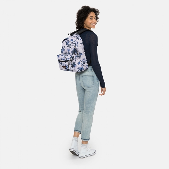 EASTPAK Padded Zipplr系列後背包 Romantic White