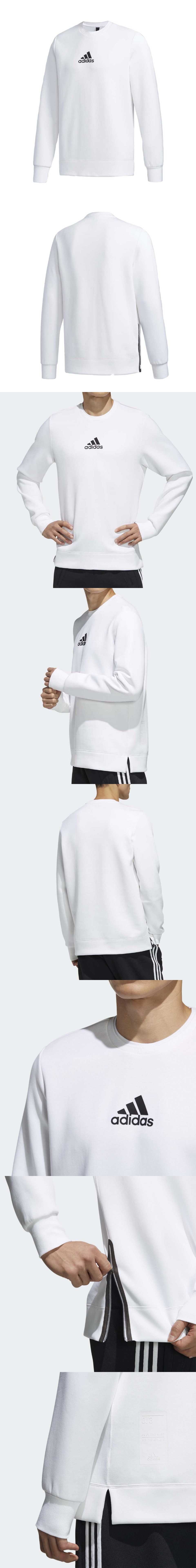 adidas 大學T ID Logo Top 運動休閒 男款