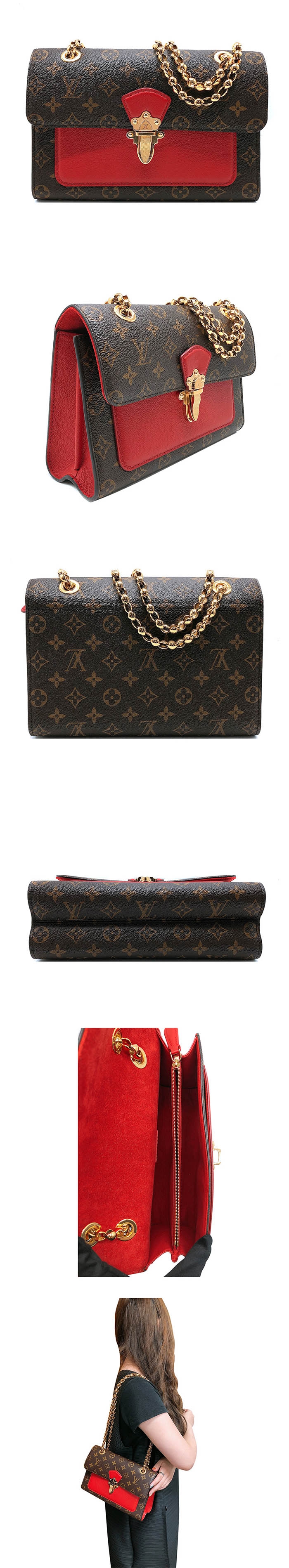 M41731 Louis Vuitton 2016 Monogram Canvas Victoire Bag-3 Colors