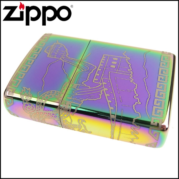 ZIPPO 美系~Great Wall of China-萬里長城圖案-4面連續雷射雕刻