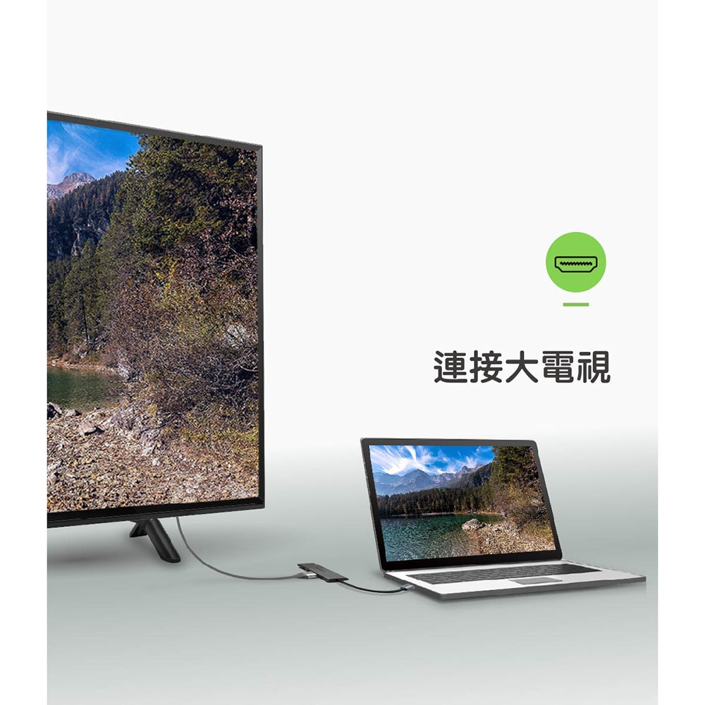 PHILIPS 飛利浦 Type-C 4 port集線器 DLK5524C