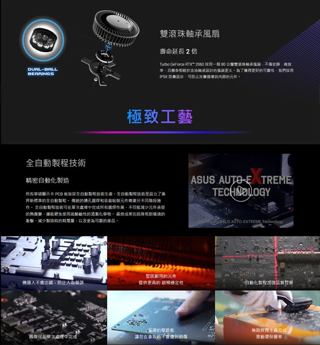 ASUS 華碩 TURBO-RTX2060-6G 顯示卡