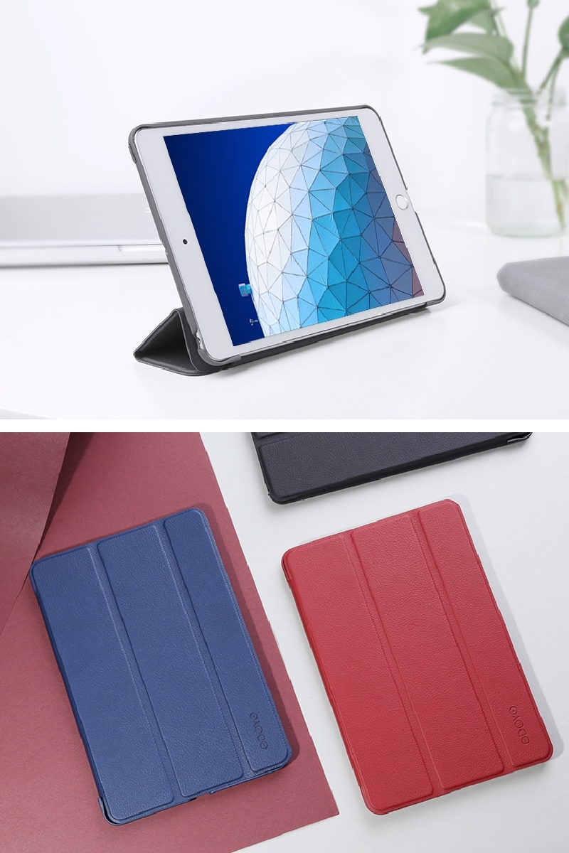 【ODOYO】iPad 2019 10.2 吋智慧休眠超纖細保護套