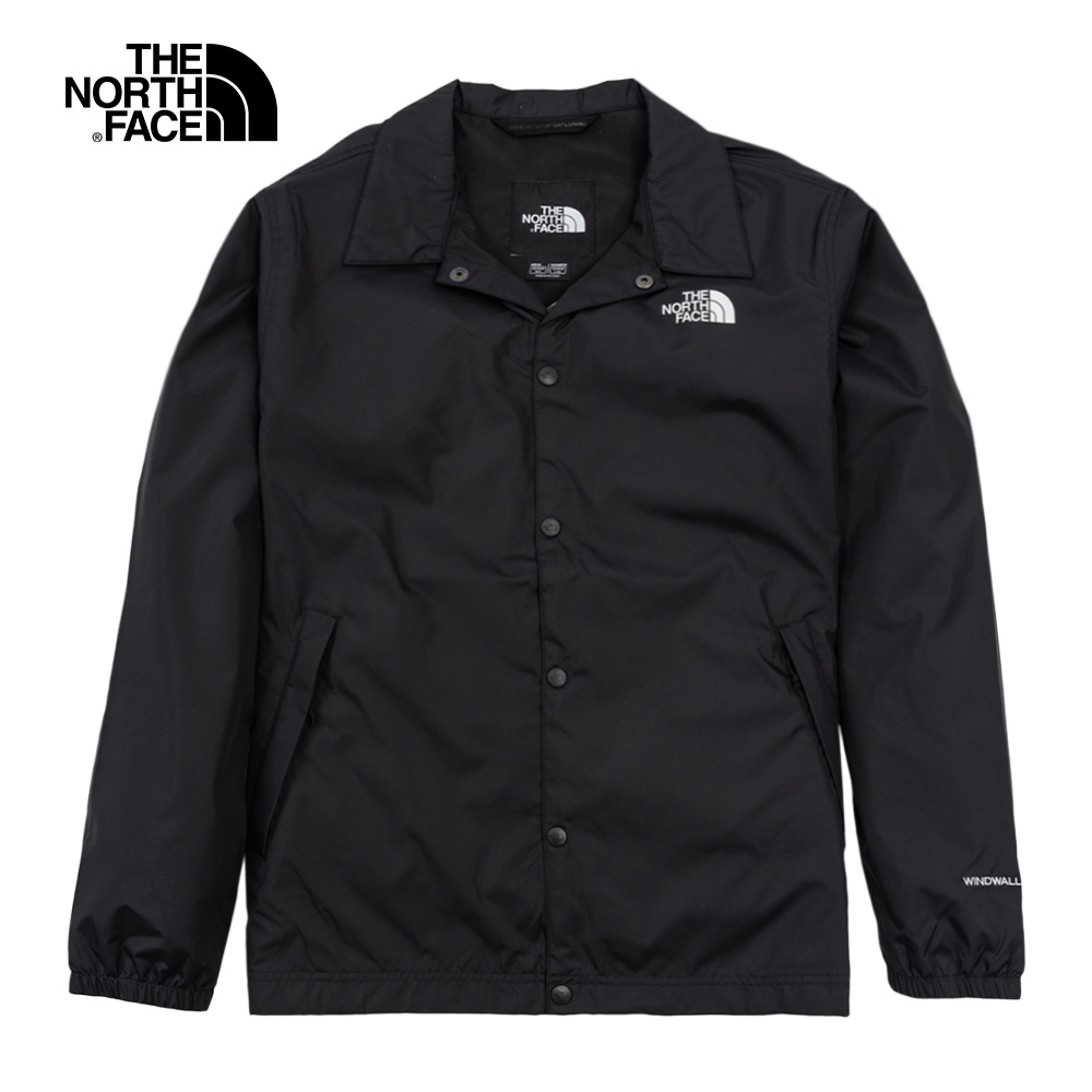 The North Face TNF COACH JACKET 男女風衣外套黑-NF0A4U8WJK3 | 風衣