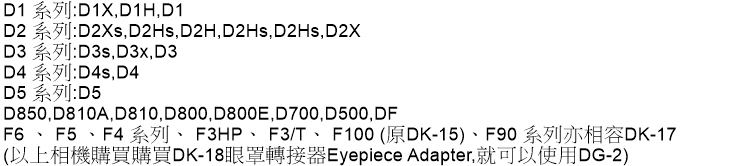 JJC副廠相容原廠NIKON眼罩DK-17眼罩(內含防刮抗霧鏡片)EN-4