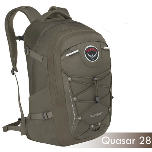 OSPREY 新款 Quasar 28L 超輕多功能城市休閒筆電背包_褐 R