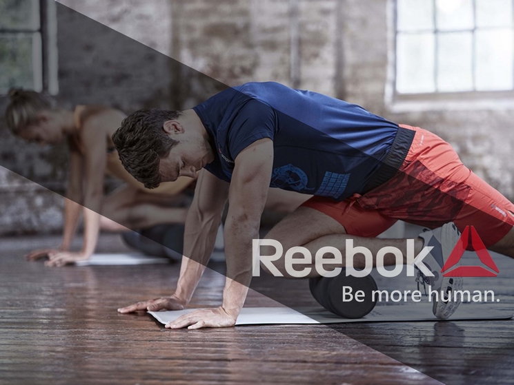 Reebok 按摩滾筒/瑜珈滾輪/瑜珈柱